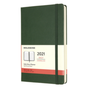 Ежедневник Moleskine CLASSIC Large 130х210мм 400стр. зеленый