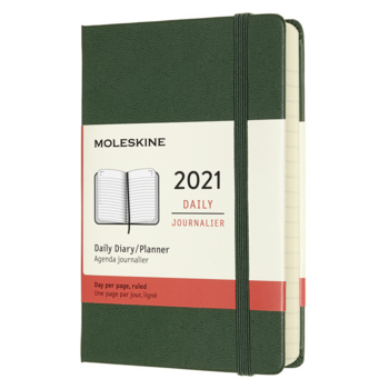 Ежедневник Moleskine CLASSIC Pocket 90x140мм 400стр. зеленый