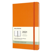 Еженедельник Moleskine CLASSIC WKNT Large 130х210мм 144стр. оранжевый