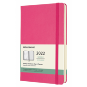 Еженедельник Moleskine CLASSIC WKNT Large 130х210мм 144стр. фуксия