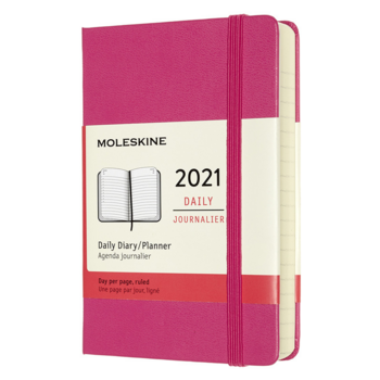 Ежедневник Moleskine CLASSIC Pocket 90x140мм 400стр. розовый