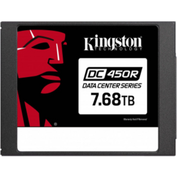 Твердотельный накопитель Kingston Enterprise SSD 7,68TB DC450R 2.5" SATA 3 R560/W504MB/s 3D TLC MTBF 2М 99 000/19 000 IOPS 0,3DWPD (Entry Level Enterprise/Server) 3 years