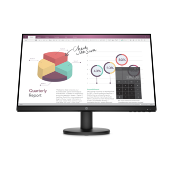 Монитор Монитор/ HP P24v G4 FHD Monitor 23.8'' (1920 x 1080), IPS, 178/178, 5мс, 250nit, HDMI/VGA, noUSB, T, 3-3-0y 23.8"(1920x1080)/ (Ghz)/Mb/Gb/Ext:war 3y/