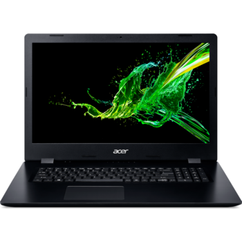 Ноутбук Acer Aspire 3 A317-52-32CF 17.3"(1920x1080 (матовый) IPS)/Intel Core i3 1005G1(1.2Ghz)/8192Mb/1000Gb/DVDrw/Int:UMA/Cam/BT/WiFi/war 1y/1.7kg/Black/DOS