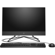 Моноблок HP 205 G4 21.5" Full HD Ath 3050U (2.3) 4Gb 1Tb 7.2k RGr DVDRW CR Free DOS GbitEth WiFi BT 65W клавиатура мышь Cam черный 1920x1080