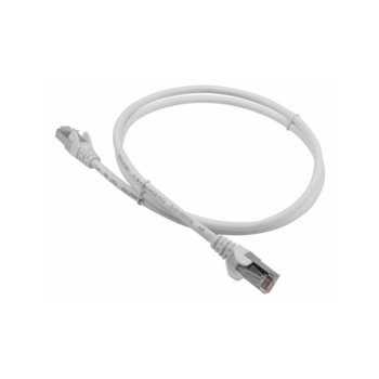 Патч-корд Lanmaster LAN-PC45/S5E-1.0-WH вилка RJ-45-вилка RJ-45 кат.5е 1м белый LSZH