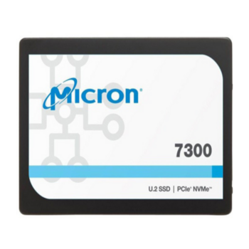 Твердотельный накопитель Micron SSD 7300 MAX, 6400GB, U.2(2.5" 7mm), NVMe, PCIe 3.0 x4, 3D TLC, R/W 3000/1900MB/s, IOPs 520 000/160 000, TBW 49000, DWPD 4.2 (5 лет)