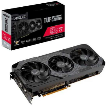 Видеокарта Asus PCI-E 4.0 TUF 3-RX5600XT-T6G-EVO-GAMING AMD Radeon RX 5600XT 6144Mb 192 GDDR6 1615/14000/HDMIx1/DPx3/HDCP Ret