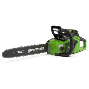 Greenworks Цепная пила аккумуляторная GreenWorks GD40CS18, 40V, 40 см, бесщеточная, до 1,8 КВТ, с АКБ 2АЧ и ЗУ [2005807UA]