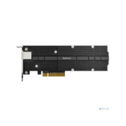 Сетевая карта и адаптер Synology M.2 SSD-NVME adapter M.2 22110/2280, 2 slots m.2 key , 10 Gigabit port RJ-45, PCIe 3.0 x8 adapter (FH bracket)'