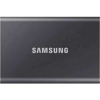 Твердотельный накопитель SSD Samsung T7 Touch External 500Gb GREY USB 3.2 (MU-PC500T/WW) 1year