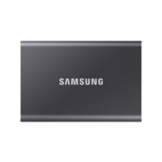 Внешние HDD и SSD Внешние HDD и SSD/ Samsung External SSD T7, 2000GB, Type-C, USB 3.2 Gen2, R/W 1050/1000MB/s, 85x57x8mm, Titan Gray (12 мес.)
