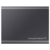 Внешние HDD и SSD Внешние HDD и SSD/ Samsung External SSD T7, 2000GB, Type-C, USB 3.2 Gen2, R/W 1050/1000MB/s, 85x57x8mm, Titan Gray (12 мес.)