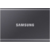 Внешние HDD и SSD Внешние HDD и SSD/ Samsung External SSD T7, 2000GB, Type-C, USB 3.2 Gen2, R/W 1050/1000MB/s, 85x57x8mm, Titan Gray (12 мес.)