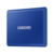 Внешние HDD и SSD Внешние HDD и SSD/ Samsung External SSD T7, 2000GB, Type-C, USB 3.2 Gen2, R/W 1050/1000MB/s, 85x57x8mm, Indigo Blue (12 мес.)