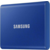Внешние HDD и SSD Внешние HDD и SSD/ Samsung External SSD T7, 2000GB, Type-C, USB 3.2 Gen2, R/W 1050/1000MB/s, 85x57x8mm, Indigo Blue (12 мес.)
