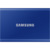 Внешние HDD и SSD Внешние HDD и SSD/ Samsung External SSD T7, 2000GB, Type-C, USB 3.2 Gen2, R/W 1050/1000MB/s, 85x57x8mm, Indigo Blue (12 мес.)
