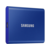 Внешние HDD и SSD Внешние HDD и SSD/ Samsung External SSD T7, 2000GB, Type-C, USB 3.2 Gen2, R/W 1050/1000MB/s, 85x57x8mm, Indigo Blue (12 мес.)