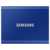 Внешние HDD и SSD Внешние HDD и SSD/ Samsung External SSD T7, 2000GB, Type-C, USB 3.2 Gen2, R/W 1050/1000MB/s, 85x57x8mm, Indigo Blue (12 мес.)