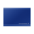 Внешние HDD и SSD Внешние HDD и SSD/ Samsung External SSD T7, 2000GB, Type-C, USB 3.2 Gen2, R/W 1050/1000MB/s, 85x57x8mm, Indigo Blue (12 мес.)