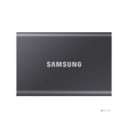Внешние HDD и SSD Внешние HDD и SSD/ Samsung External SSD T7, 1000GB, Type-C, USB 3.2 Gen2, R/W 1050/1000MB/s, 85x57x8mm, Titan Gray (12 мес.)