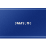 Внешние HDD и SSD Внешние HDD и SSD/ Samsung External SSD T7, 1000GB, Type-C, USB 3.2 Gen2, R/W 1050/1000MB/s, 85x57x8mm, Indigo Blue (12 мес.)