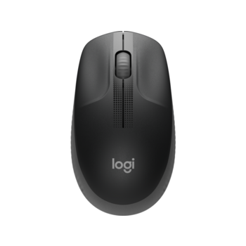 Мышь Logitech M190 темно-серый/серый оптическая (1000dpi) беспроводная USB