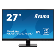 Монитор IIYAMA 27" XU2792UHSU-B1 {IPS 3840x2160 300cd 178/178 1000:1 4ms D-Sub DVI HDMI DisplayPort USB-Hub Tilt 2x2W}