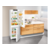 Холодильник Liebherr Холодильник Liebherr/ 181.7x60x63, 221/88 л, No Frost, дисплей, нижняя морозильная камера, белый