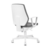 Кресло Бюрократ CH-W545 серый 38-404 крестовина пластик пластик белый