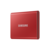 Твердотельный накопитель SSD Samsung T7 Touch External 500Gb RED USB 3.2 (MU-PC500R/WW ) 1year