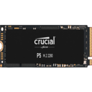 Твердотельный накопитель Crucial P5 SSD 1000GB, M.2 (2280), PCIe Gen 3.0, NVMe, R3400/W3000, 600 TBW