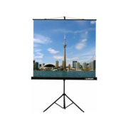 Экран на треноге Lumien 127x127см Eco View LEV-100104 1:1 напольный рулонный