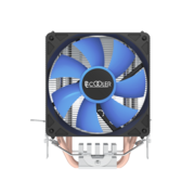 Кулер для процессора Кулер для процессора/ CPU Cooler PCCooler S93 V2 (100W, 3-pin, 125mm, Al/Cu, 2x6mm, 1x92mm, 48CFM, 22dBA, 2200RPM, S: 1700/1200/115X, AM5/AM4, silver, black)