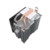 Кулер для процессора Кулер для процессора/ CPU Cooler PCCooler S93 V2 (100W, 3-pin, 125mm, Al/Cu, 2x6mm, 1x92mm, 48CFM, 22dBA, 2200RPM, S: 1700/1200/115X, AM5/AM4, silver, black)