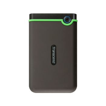 Внешний жесткий диск Portable HDD 4TB Transcend StoreJet 25M3S slim (Iron Gray), Anti-shock protection, One-touch backup, USB 3.1 Gen1, 130x81x24mm, 294g /3 года/