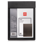Папка-планшет Deli 64507BLACK A5 кожа искуственная черный с магн.крышкой