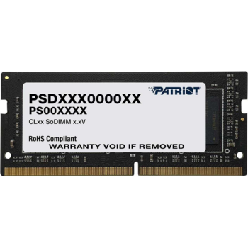 Память DDR4 4Gb 2666MHz Patriot PSD44G266641S RTL PC4-21300 CL19 SO-DIMM 260-pin 1.2В single rank