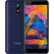 Смартфон Haier A2 8Gb 1Gb синий моноблок 3G 2Sim 5" 480x960 Android Go 5Mpix 802.11 b/g/n GPS GSM900/1800 GSM1900 TouchSc MP3 FM A-GPS microSD max32Gb