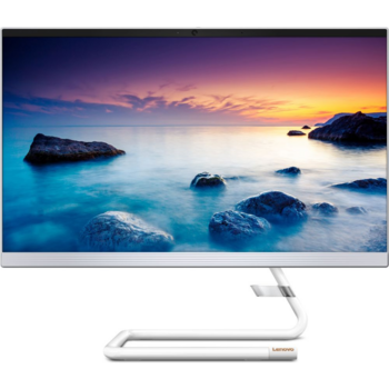 Моноблок Lenovo IdeaCentre A340-22IGM 21.5" Full HD Cel J4025 (2)/4Gb/SSD256Gb/UHDG 600/CR/Free DOS/GbitEth/WiFi/BT/65W/клавиатура/мышь/Cam/белый 1920x1080