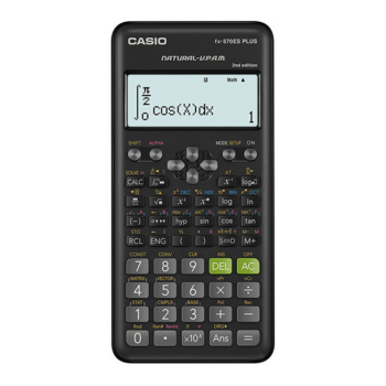 Калькулятор научный Casio FX-570ESPLUS-2SETD черный 10+2-разр.