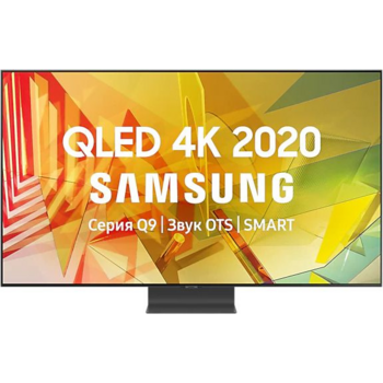 Телевизор ЖК 65" Samsung Телевизор ЖК 65" Samsung/ 65”,QLED, 4K UHD, Smart TV,Wi-Fi, Voice, PQI 4300, DVB-T2/C/S2, 60W, 4.2.2CH, 4HDMI, 2USB, TITAN BLACK