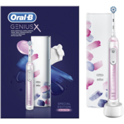 Зубная щетка электрическая Oral-B Genius X Special Edition белый/розовый