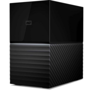 Жесткий диск WD Original USB 3.1 4Tb WDBFBE0040JBK-EESN My Book Duo 3.5" черный USB 3.0