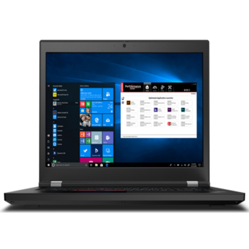 Ноутбук Lenovo ThinkPad P17 Gen 1 17.3" FHD (1920x1080) IPS/ i7-10750H/ 1 x 16GB DDR4 2933MHz/ 512GB M.2 PCI-e SSD/ -/ Quadro T1000 4GB GDDR6 128 bit MAX-P 50W/ Non-WWAN, not upgradable/ FPR/ IR + 720p/ backlit/ SCR/ 94Wh 6 cell integrated/ 170W slim tip/