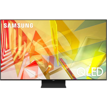 Телевизор QLED Samsung 55" QE55Q90TAUXRU Q черный/Ultra HD/1200Hz/DVB-T2/DVB-C/DVB-S2/USB/WiFi/Smart TV (RUS)