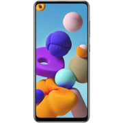 Смартфон Samsung SM-A217F Galaxy A21s 32Gb 3Gb черный моноблок 3G 4G 2Sim 6.5" 720x1600 Android 10 48Mpix 802.11 a/b/g/n/ac NFC GPS GSM900/1800 GSM1900 TouchSc MP3 microSD max512Gb