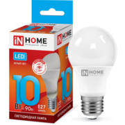 Лампа светодиодная Inhome LED-A60-VC 10Вт цок.:E27 груша 220B 4000K св.свеч.бел.ней. A60 (упак.:10шт)