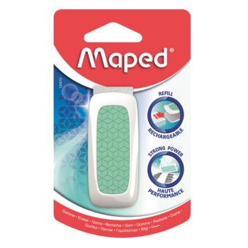 Ластик Maped 120510 белый пластик.футл. блистер