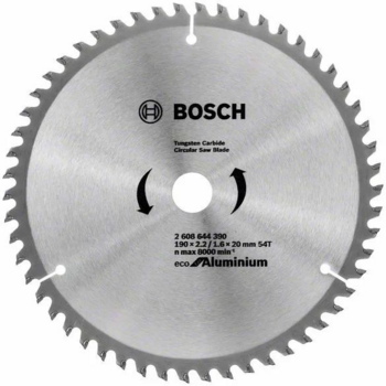 Пильный диск универсальный Bosch ECO ALU (2608644390) d=190мм d(посад.)=20мм (циркулярные пилы)